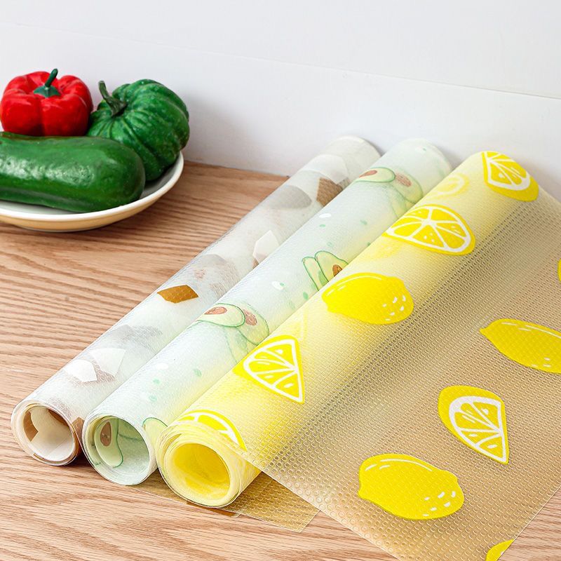 Commercial Kitchen Cabinet - 60cmx3m Kitchen Cabinet Liners EVA Shelf