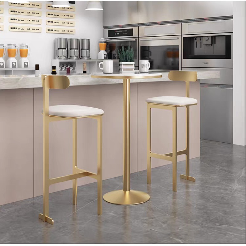 Commercial Kitchen Counter - Wooden Chairs Outdoor Bar Benches Counter