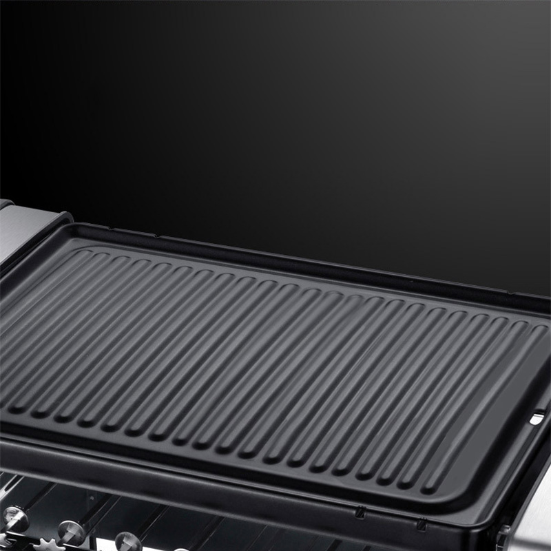 Electric Griddle Flat Top - Home Electric Grill Skewer Machine Non-stick