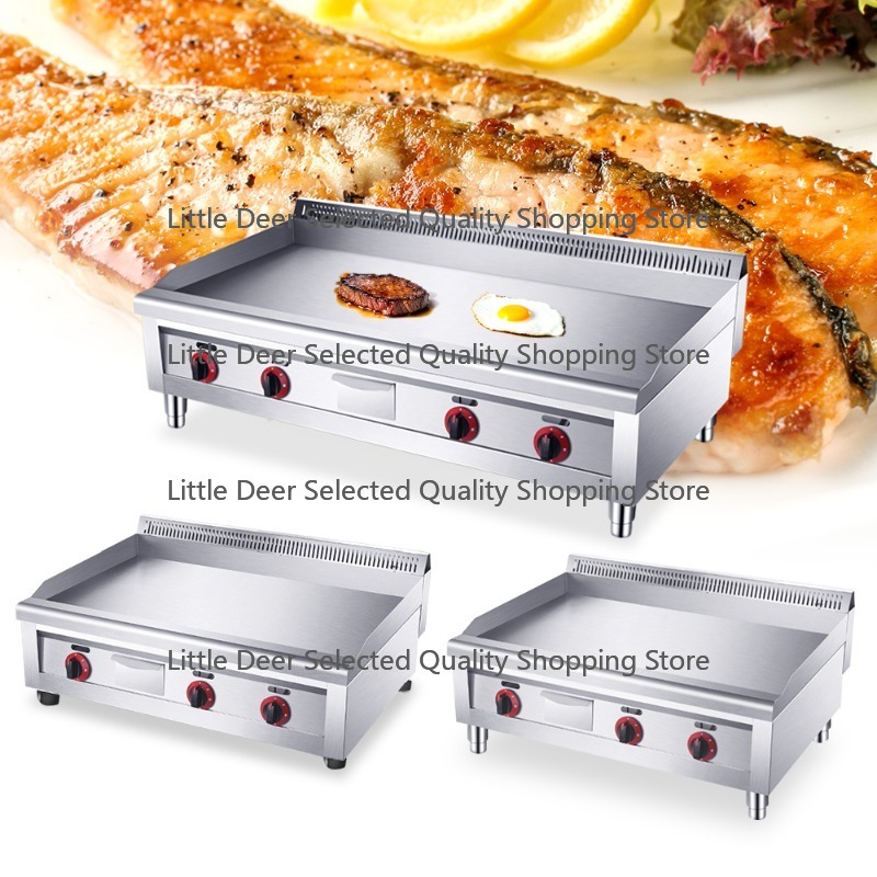 Electric Griddle Flat Top - 16mm Commercial Restaurant Kitchen Equipment Burger