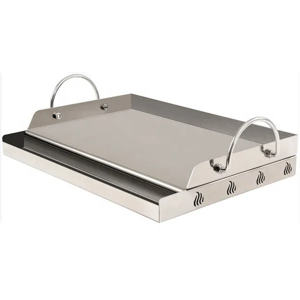 Electric Griddle Flat Top - Stainless Steel Heavy du ty Flat