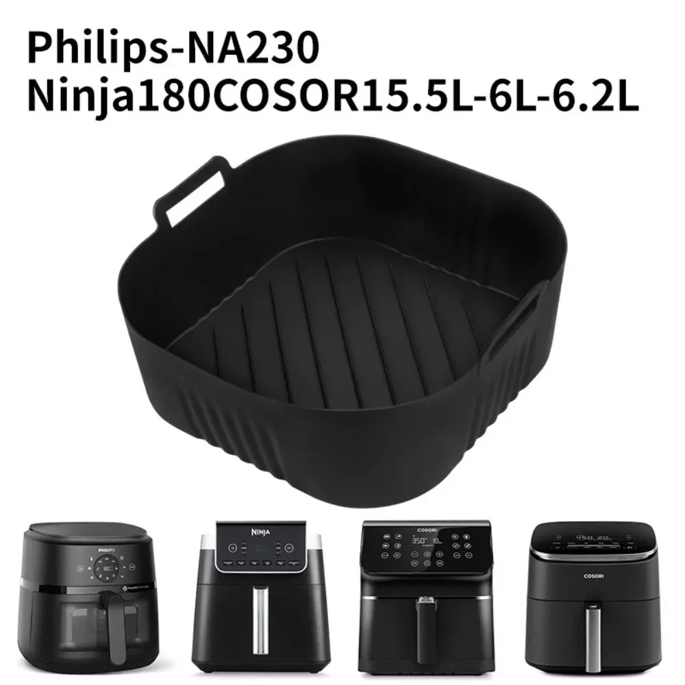 Commercial Kitchen Pots And Pans - Silicone Air Fryer Mold Oil Filter