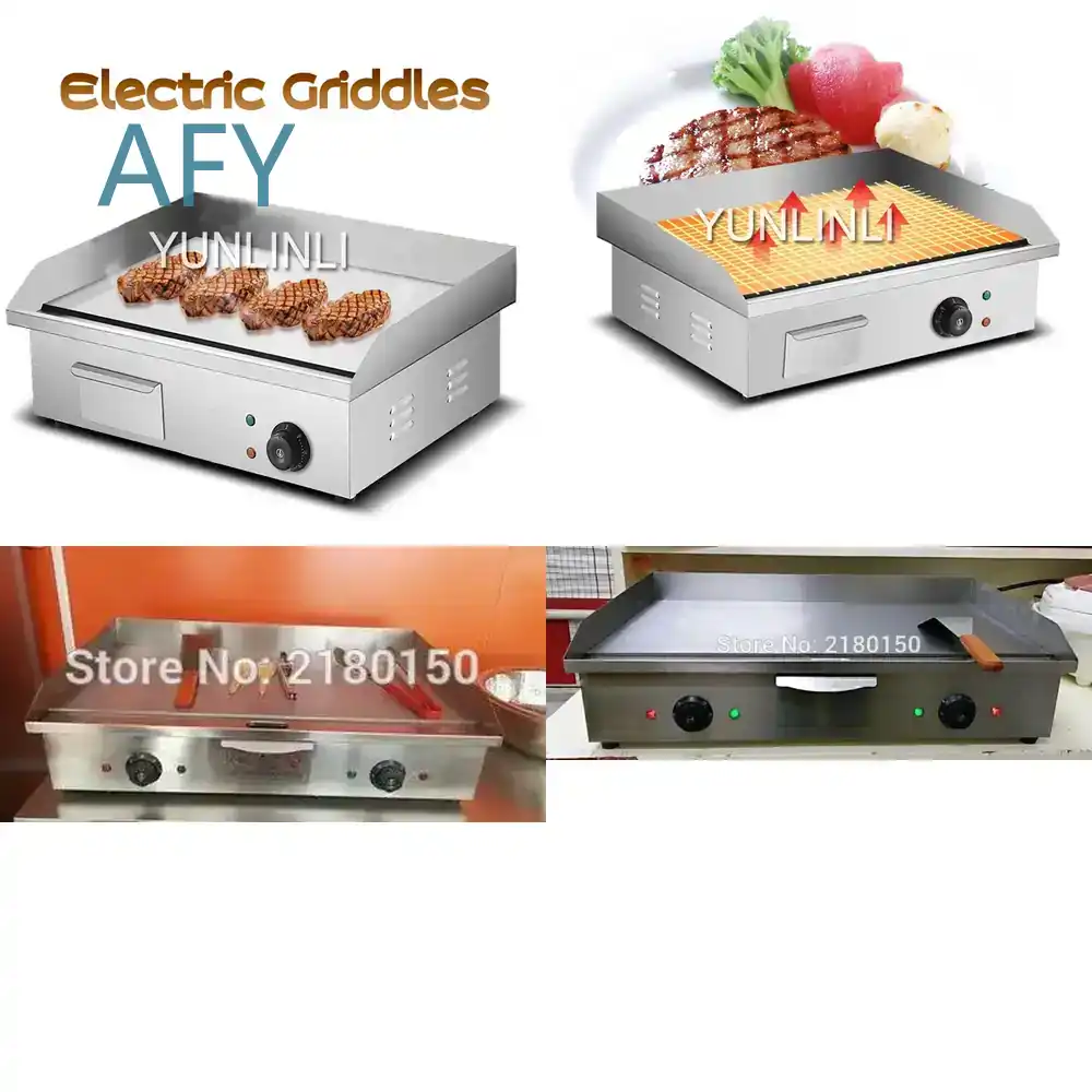 Electric Griddle Flat Top - Electric Griddles for Teppanyaki Equipment Commercial