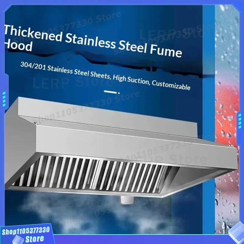 Commercial Kitchen Chimney - Commercial Kitchen Smoke Exhaust Hood Low