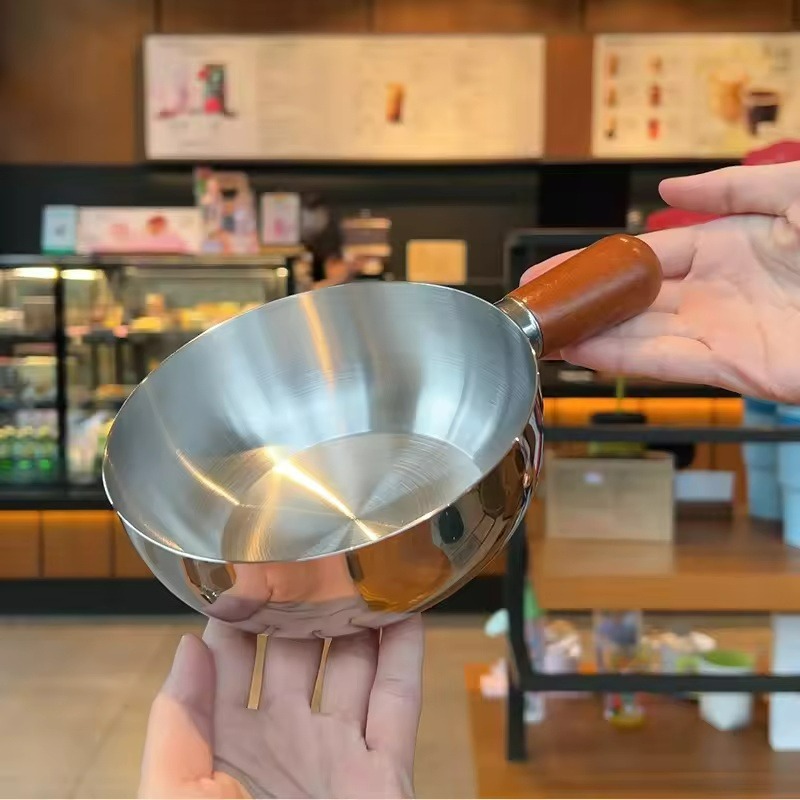 Stainless Steel Saucepan Milk  - Commercial Kitchen Pots And Pans 评论和价格
