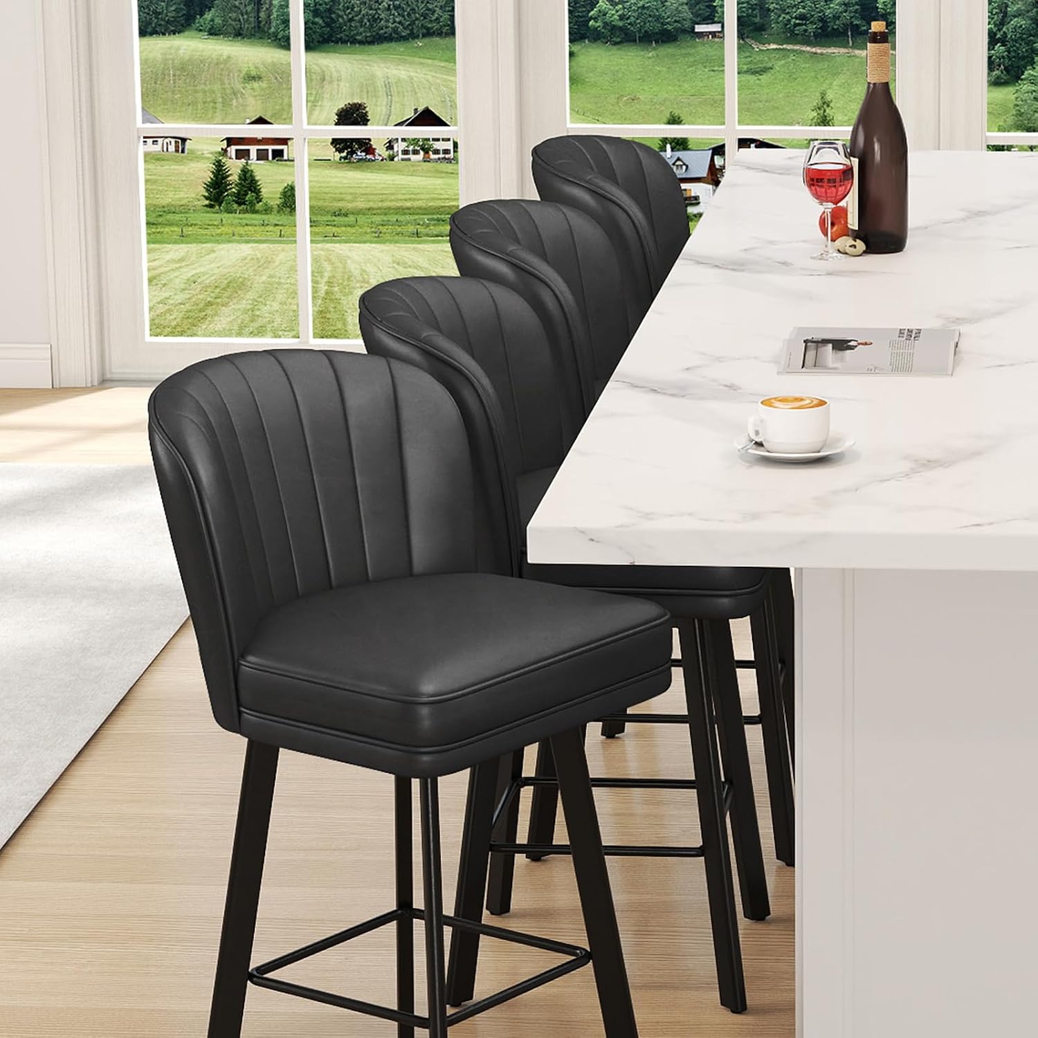 Modern Swivel Counter Height B - Commercial Kitchen Counter 评论和价格