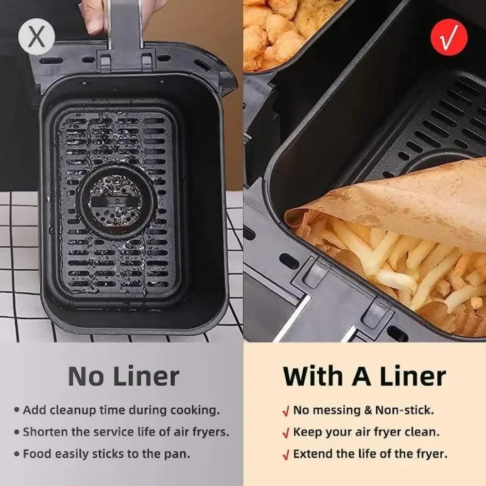 50/100pcs Disposable Air Fryer - Commercial Kitchen Pots And Pans 评论和价格