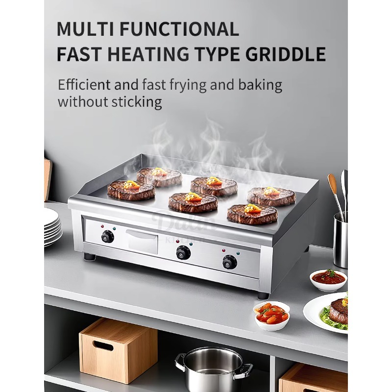 16mm Commercial Restaurant Kit - Electric Griddle Flat Top 评论和价格