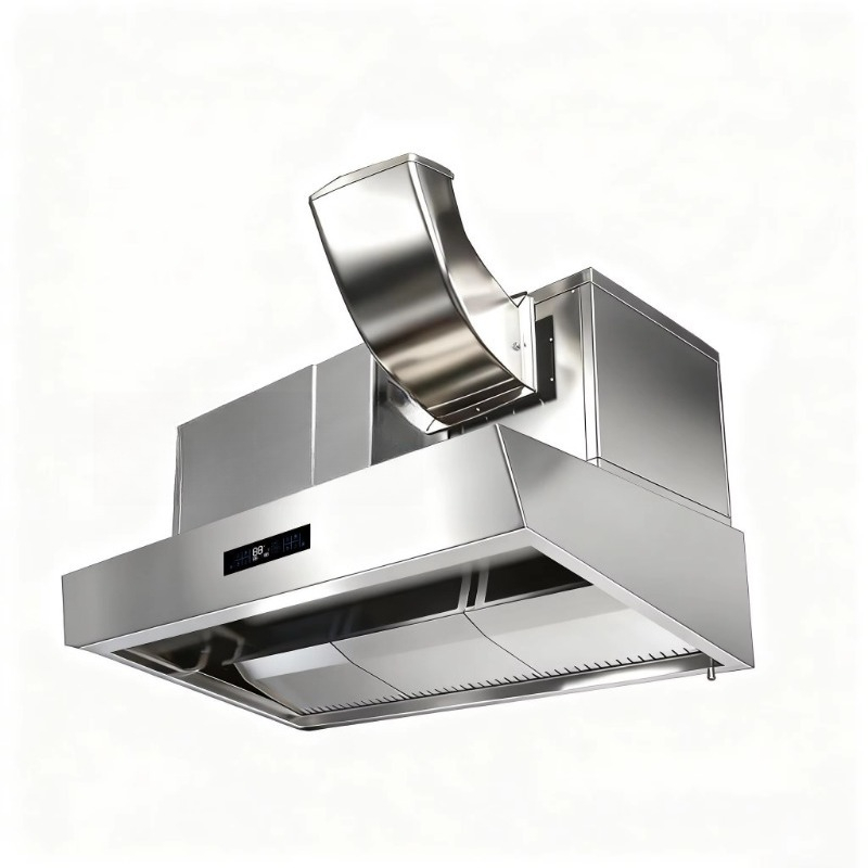 Electrostatic commercial smoke - Commercial Kitchen Chimney 评论和价格