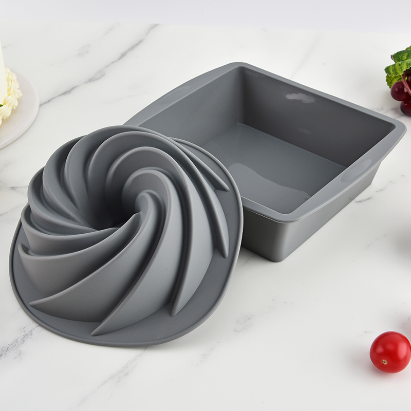 Silicone Square 4-Piece Cake P - Commercial Kitchen Pots And Pans 评论和价格