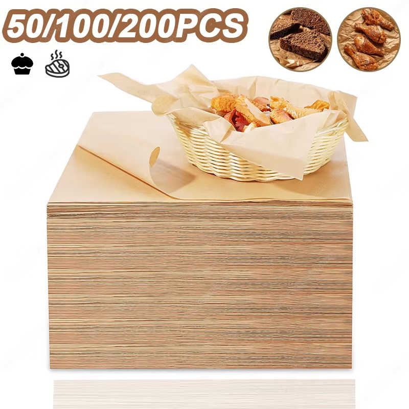 50/100/200PCS Baking Paper Par - Commercial Kitchen Pots And Pans 评论和价格