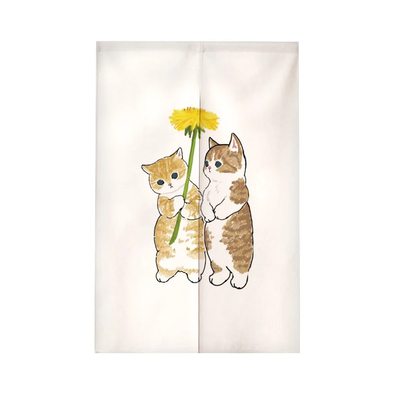 Funny Cat Japanese Door Curtai - Commercial Kitchen Canopy 评论和价格
