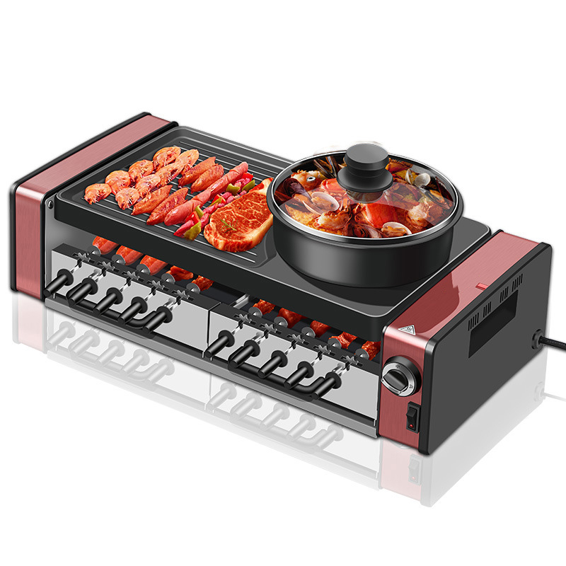 Home Electric Grill Skewer Mac - Electric Griddle Flat Top 评论和价格
