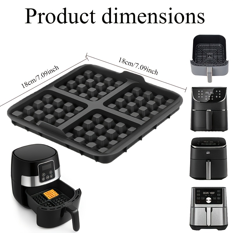 Square Waffle Mold, Non-Stick  - Commercial Kitchen Pots And Pans 评论和价格