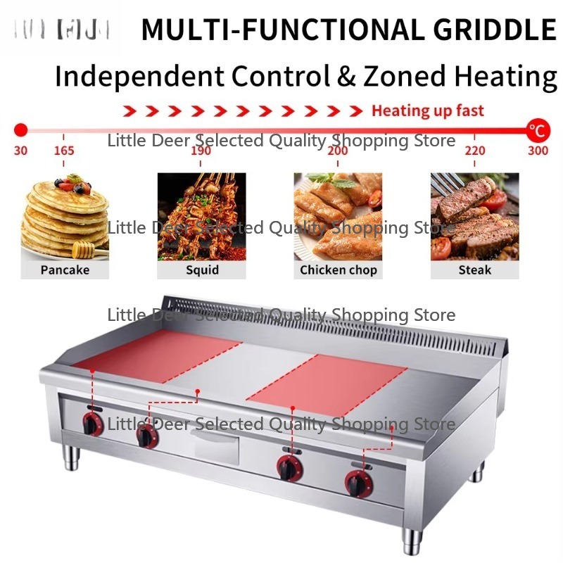 16mm Commercial Restaurant Kit - Electric Griddle Flat Top 评论和价格