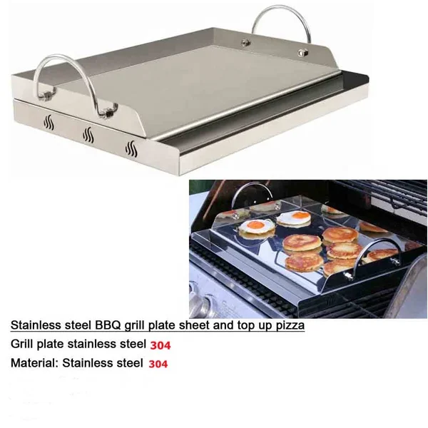 Stainless Steel Heavy du ty Fl - Electric Griddle Flat Top 评论和价格