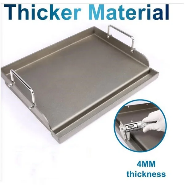 Stainless Steel Heavy du ty Fl - Electric Griddle Flat Top 评论和价格
