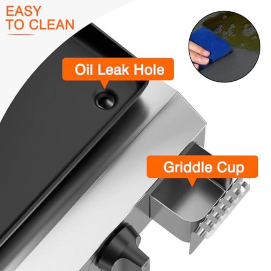4 Burner Gas Griddle with Lid- - Electric Griddle Flat Top 评论和价格
