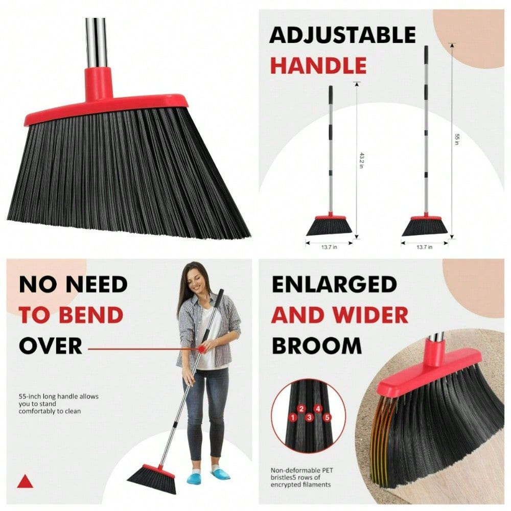 Inch Heavy Duty Outdoor Broom  - Commercial Kitchen Broom 评论和价格