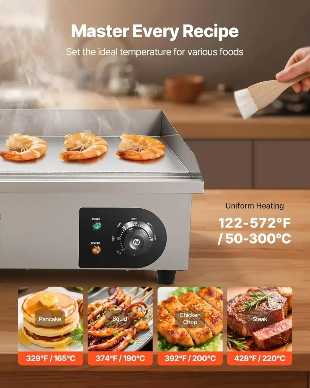 Hot-sellingCommercial Electric - Electric Griddle Flat Top 评论和价格