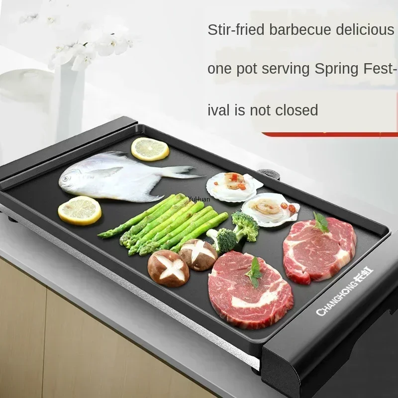 Home grill smokeless large ele - Electric Griddle Flat Top 评论和价格