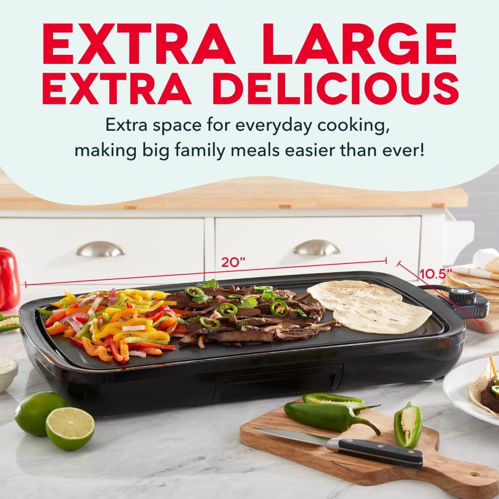 Electric Griddle with Removabl - Electric Griddle Flat Top 评论和价格