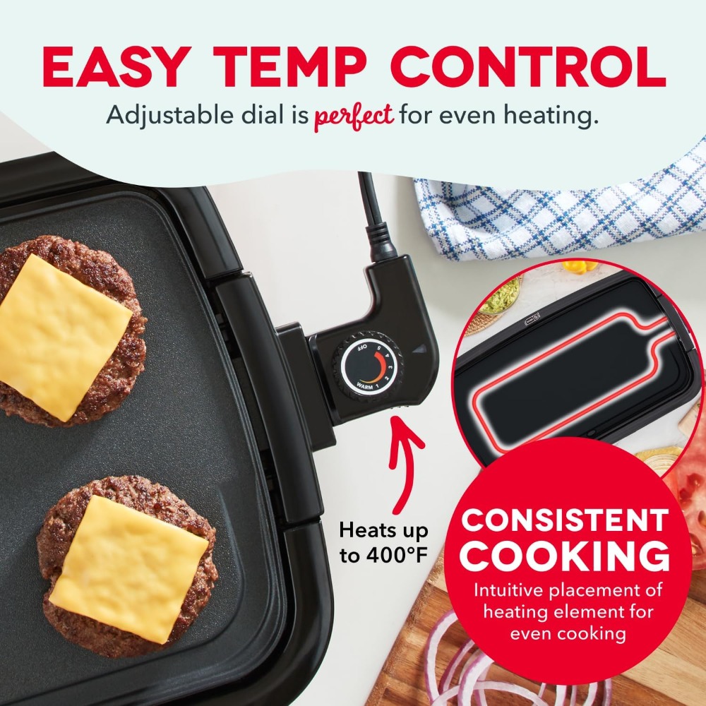 Electric Griddle with Removabl - Electric Griddle Flat Top 评论和价格