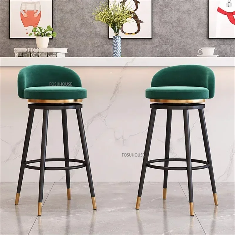 Nordic Light Luxury Velvet Bar - Commercial Kitchen Counter 评论和价格