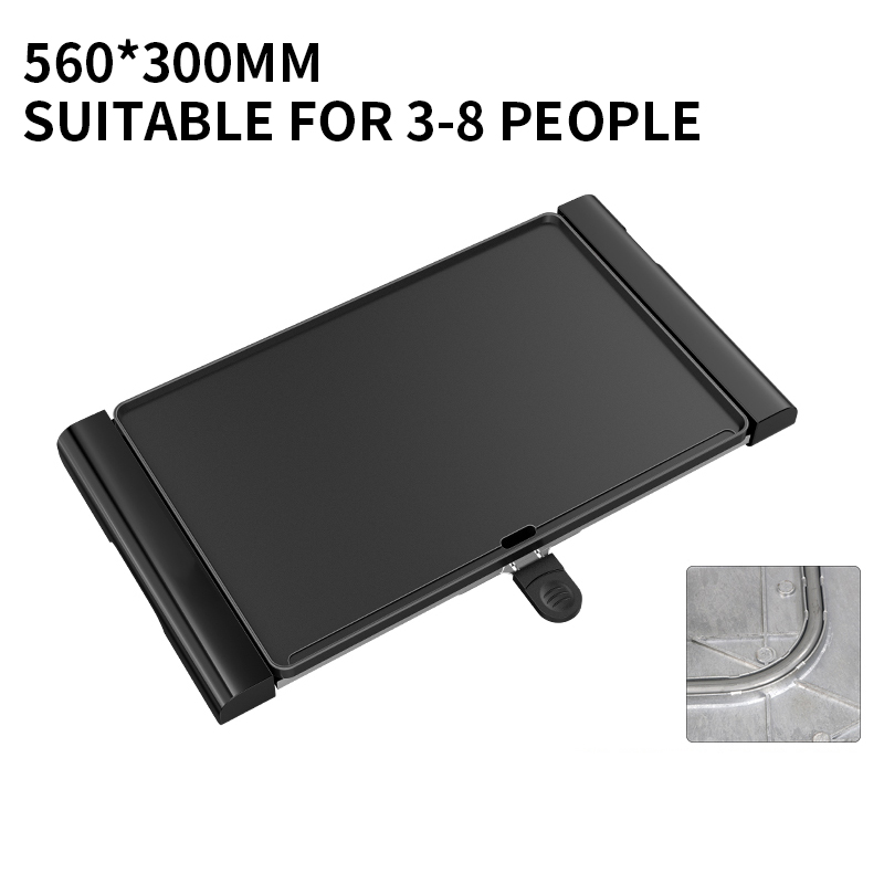 Large Electric Grill Barbecue  - Electric Griddle Flat Top 评论和价格