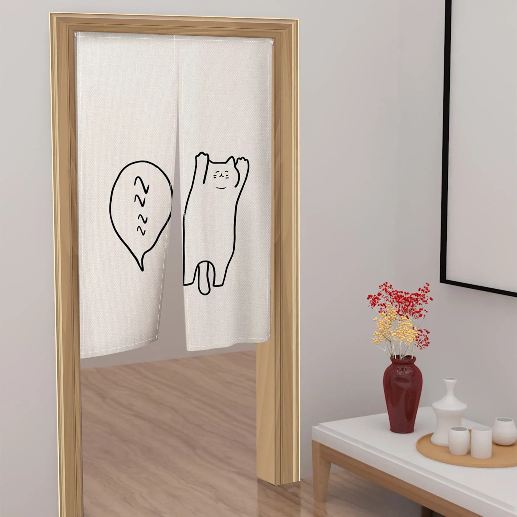 Japanese-style Door Curtain, C - Commercial Kitchen Canopy 评论和价格