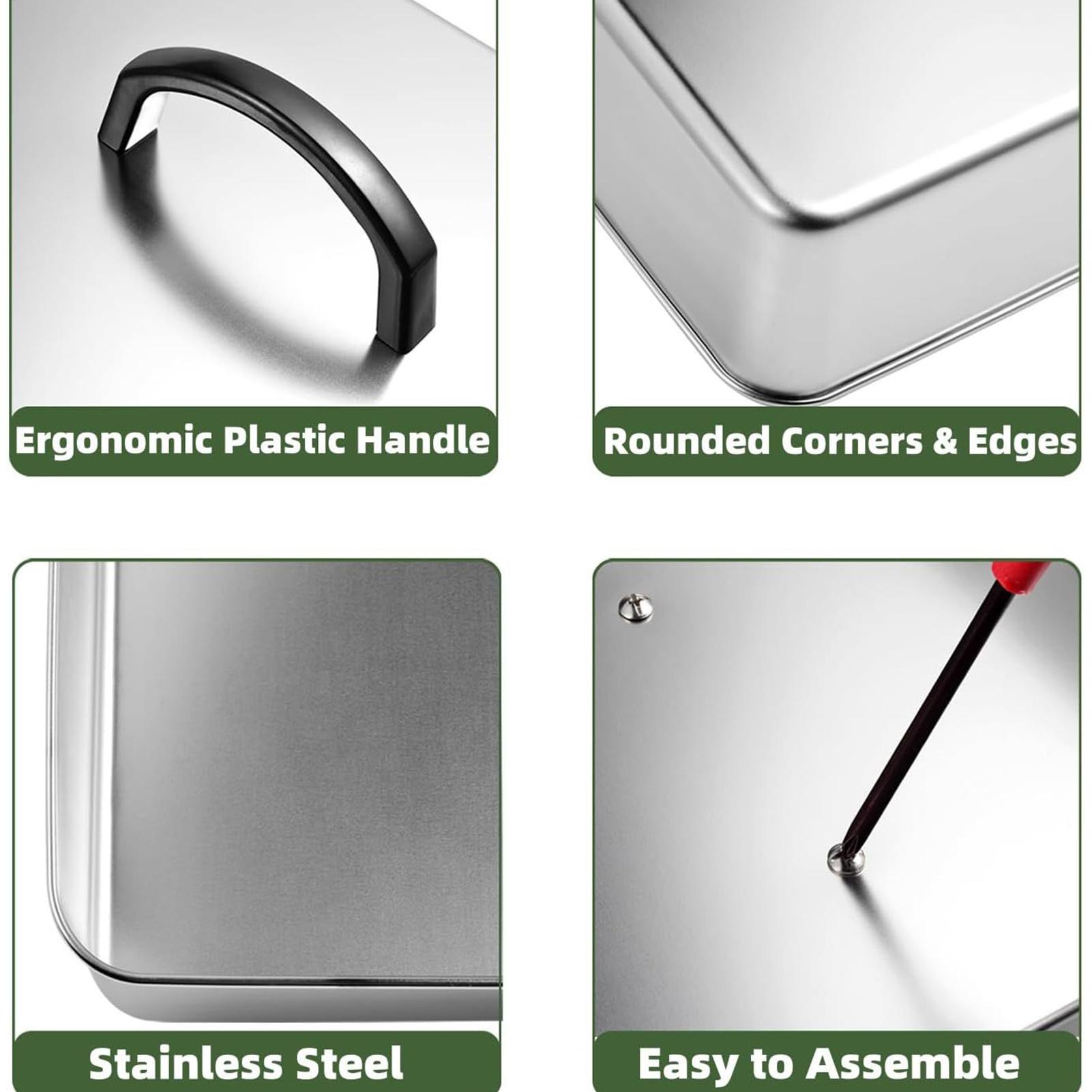 Stainless Steel Frying Pan Cov - Commercial Kitchen Pots And Pans 评论和价格